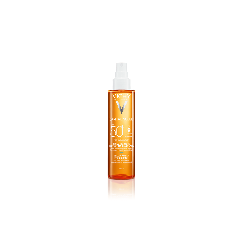 VICHY CAPITAL SOLEIL ACEITE INVISIBLE CELL PROTECT SPF50+ 200 ml