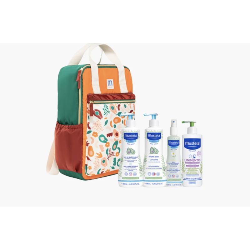 MUSTELA Mochila Family Adventures color terracota