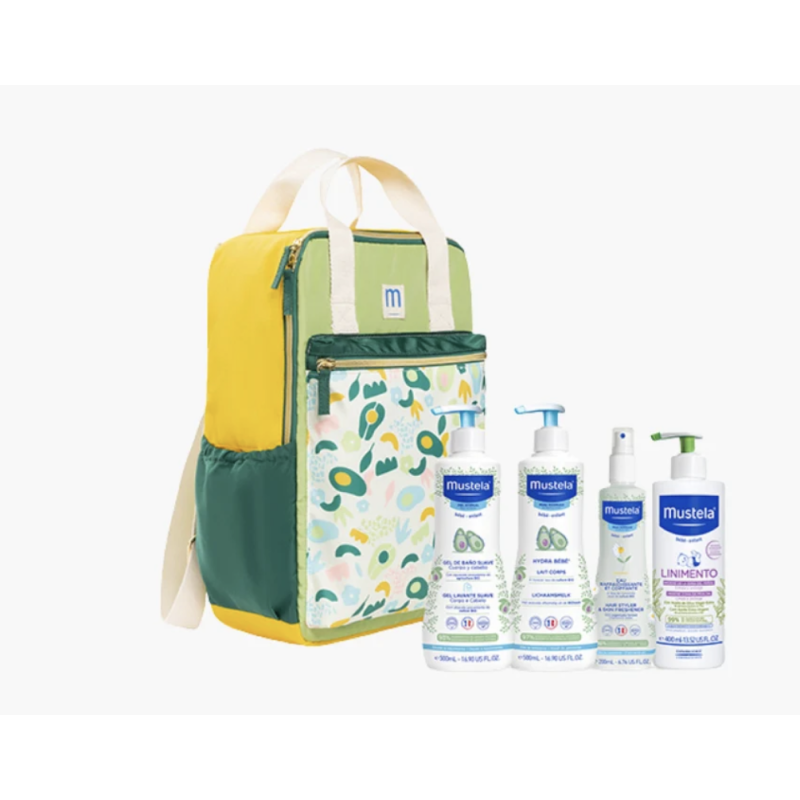 MUSTELA Mochila Family Adventures color pastel