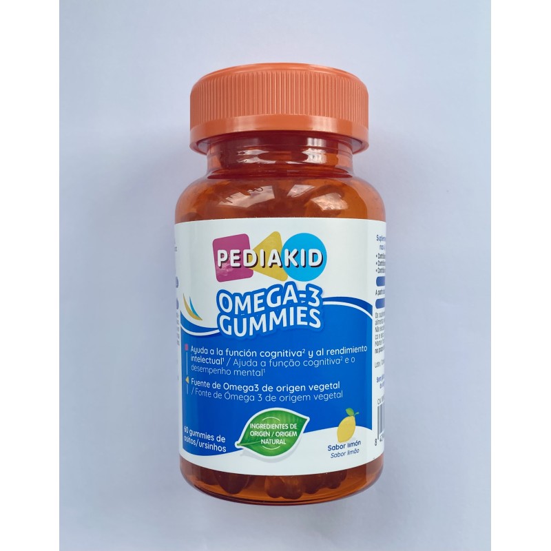 PEDIAKID OMEGA 3 GUMMIES  60 gummies