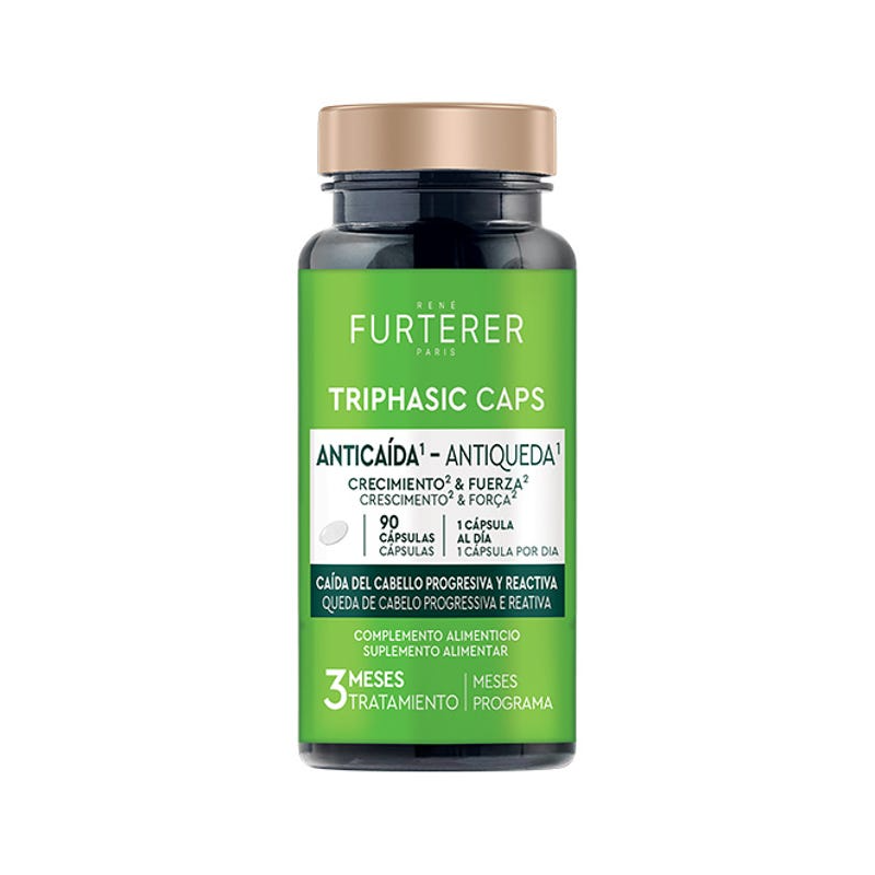 RENE FURTERER Triphasic Caps Anticaída, Crecimiento & Fuerza 90 caps.
