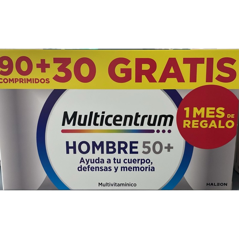 Multicentrum Hombre 50+  pack 90 + 30