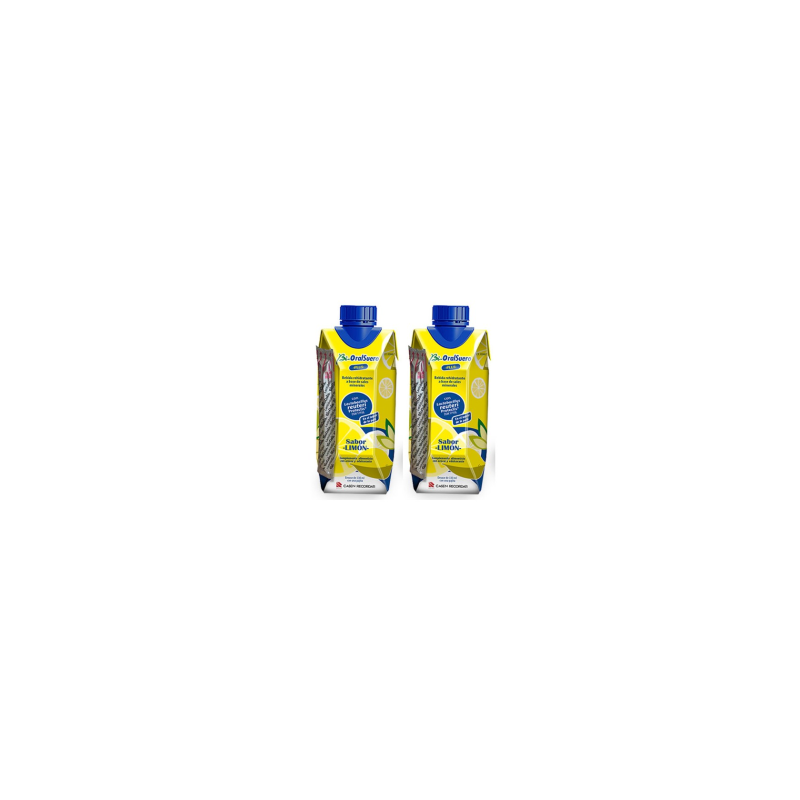 Bi-Oralsuero Limón 2 bricks de 330 ml