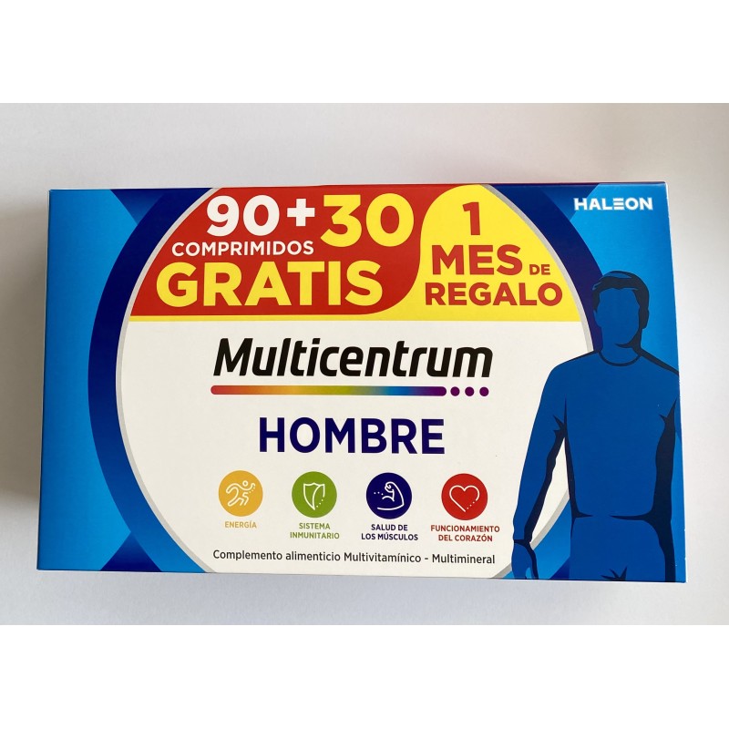 Multicentrum Hombre 90 + 30 comprimidos