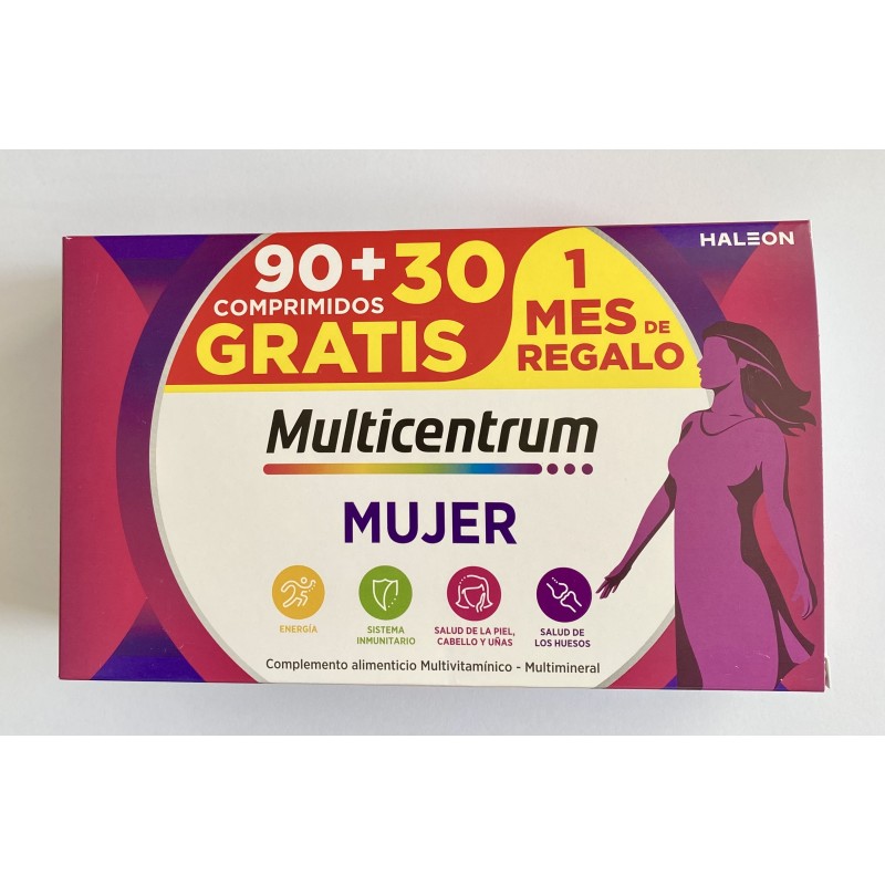 Multicentrum Mujer 90 + 30 comprimidos