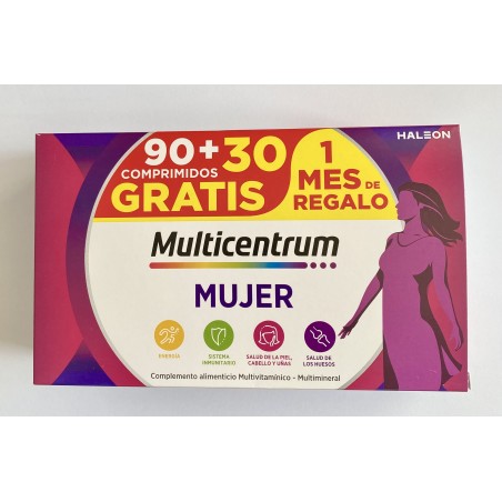 Multicentrum Mujer 90 + 30 comprimidos
