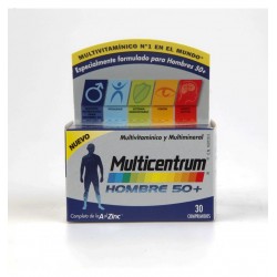 Multicentrum hombre 50+ (30 Comprimidos)